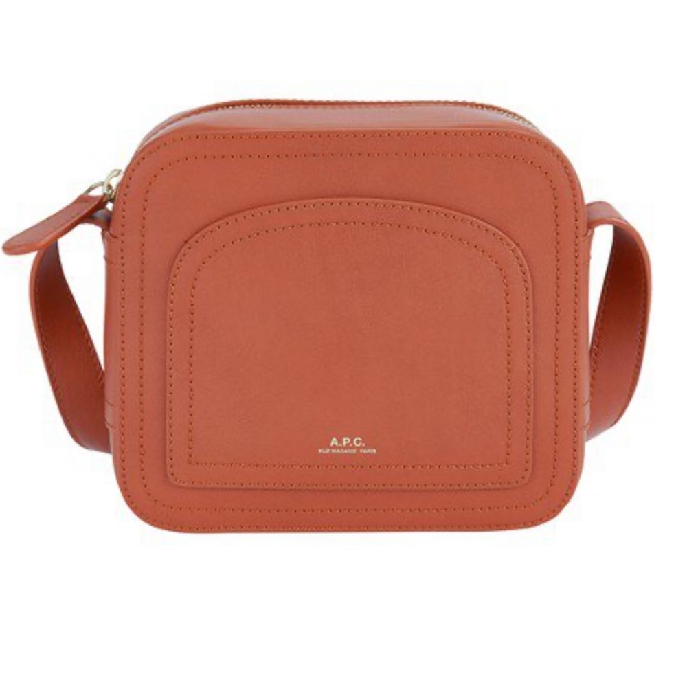 APC Louisette Bag in Coral Pink